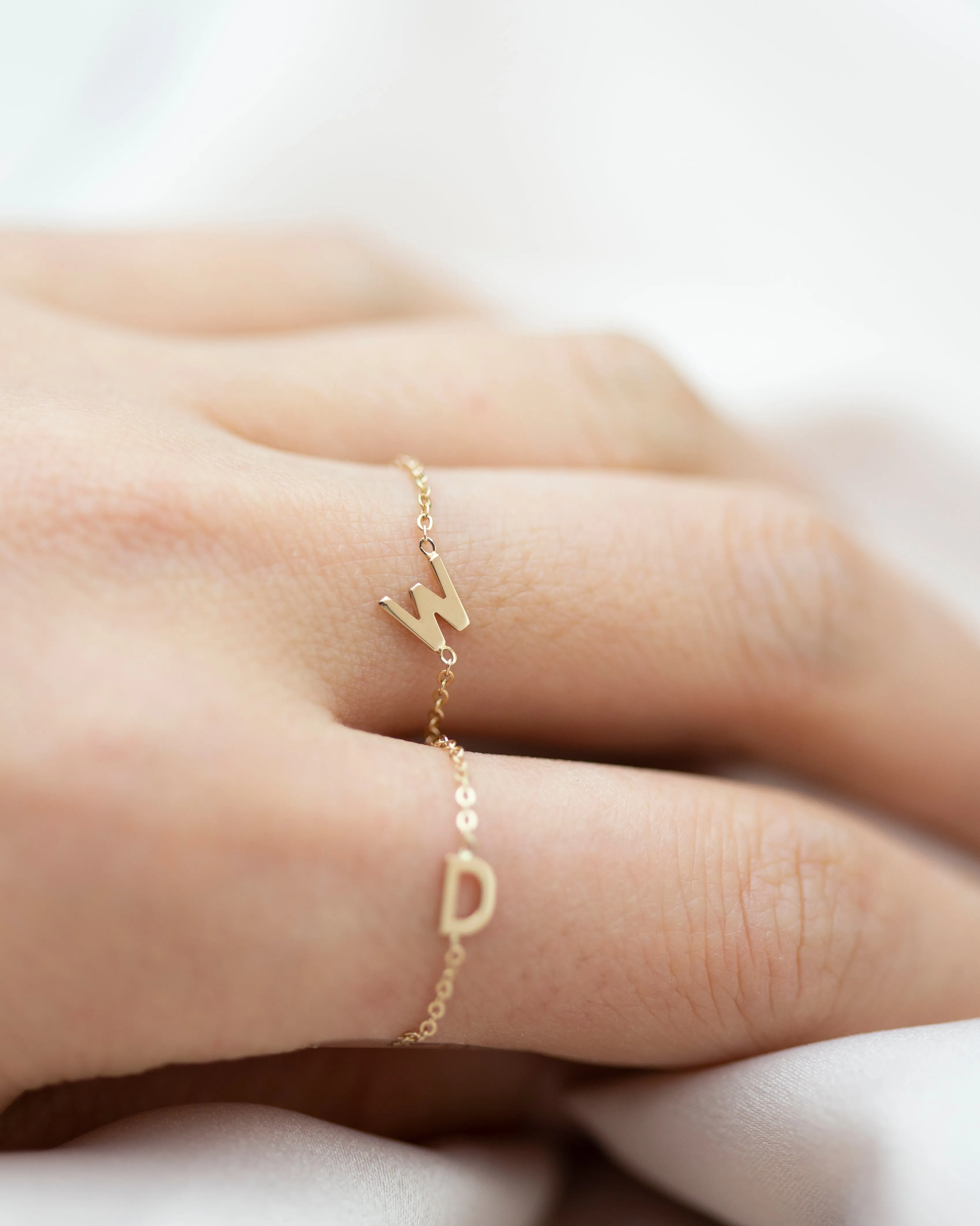 14k initial Chain Ring