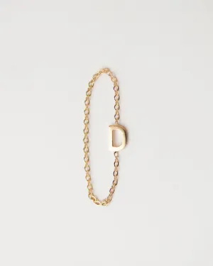 14k initial Chain Ring