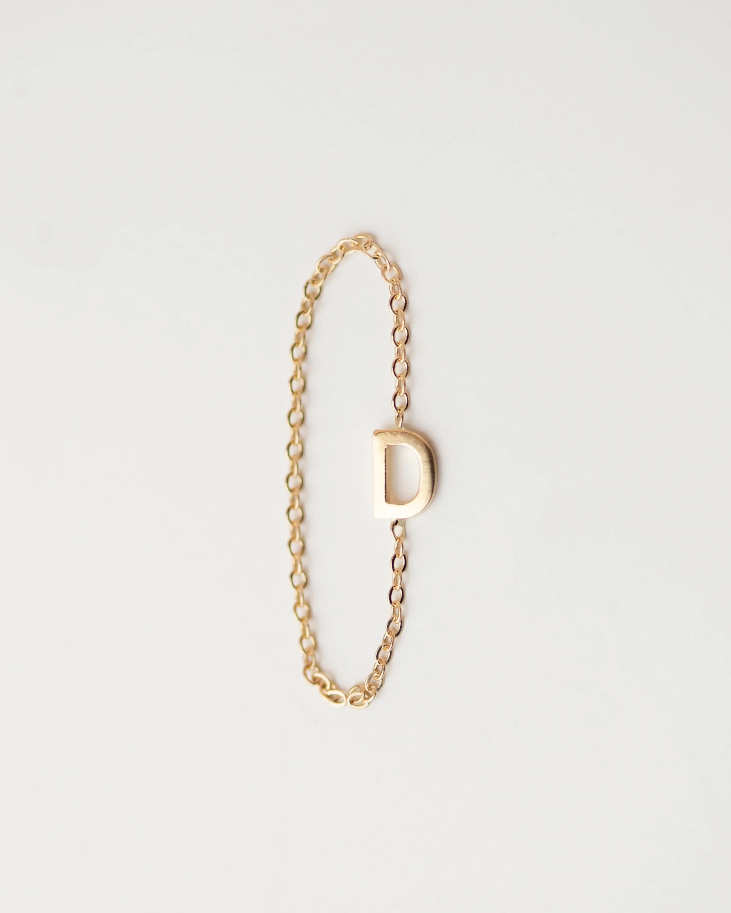 14k initial Chain Ring