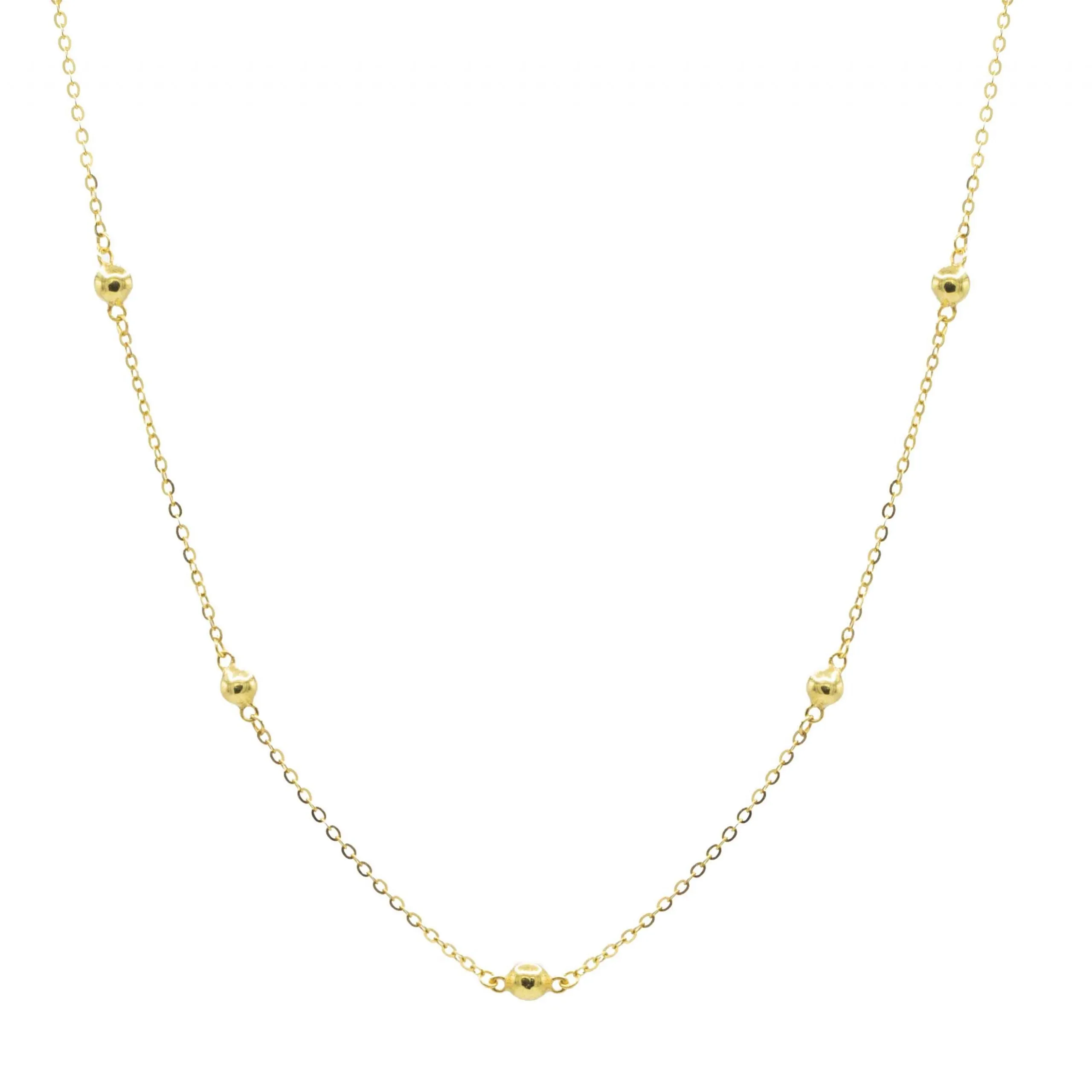 14kt Orbit Necklace