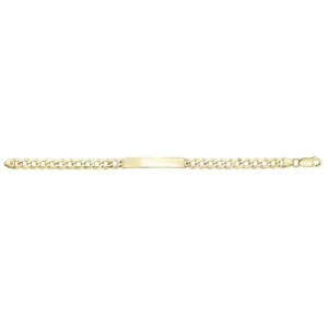 9ct Yellow Gold Baby ID Bracelet BR288