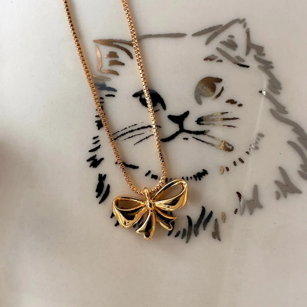 Adora-Bow Necklace