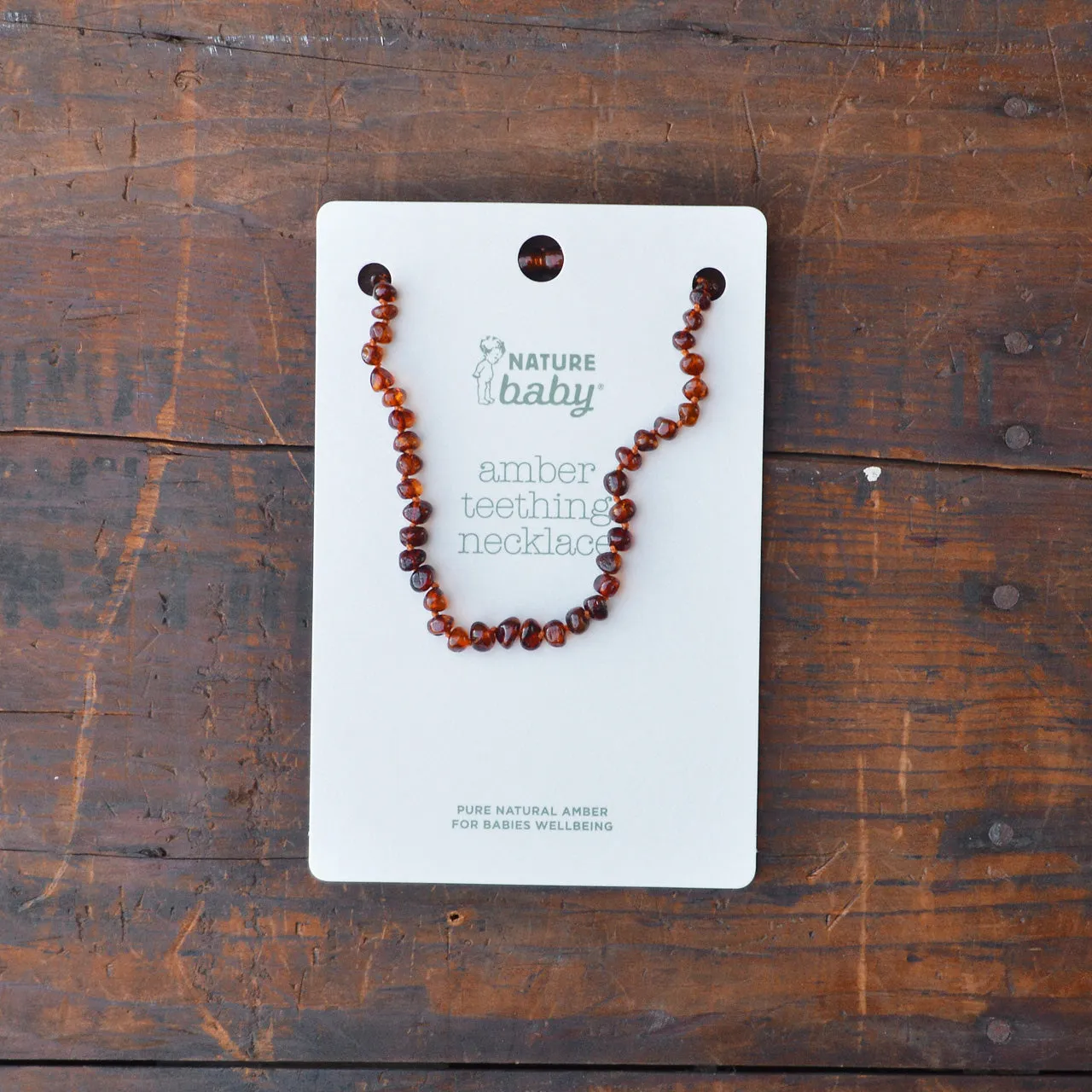 Amber Teething Necklace (3m-2y)