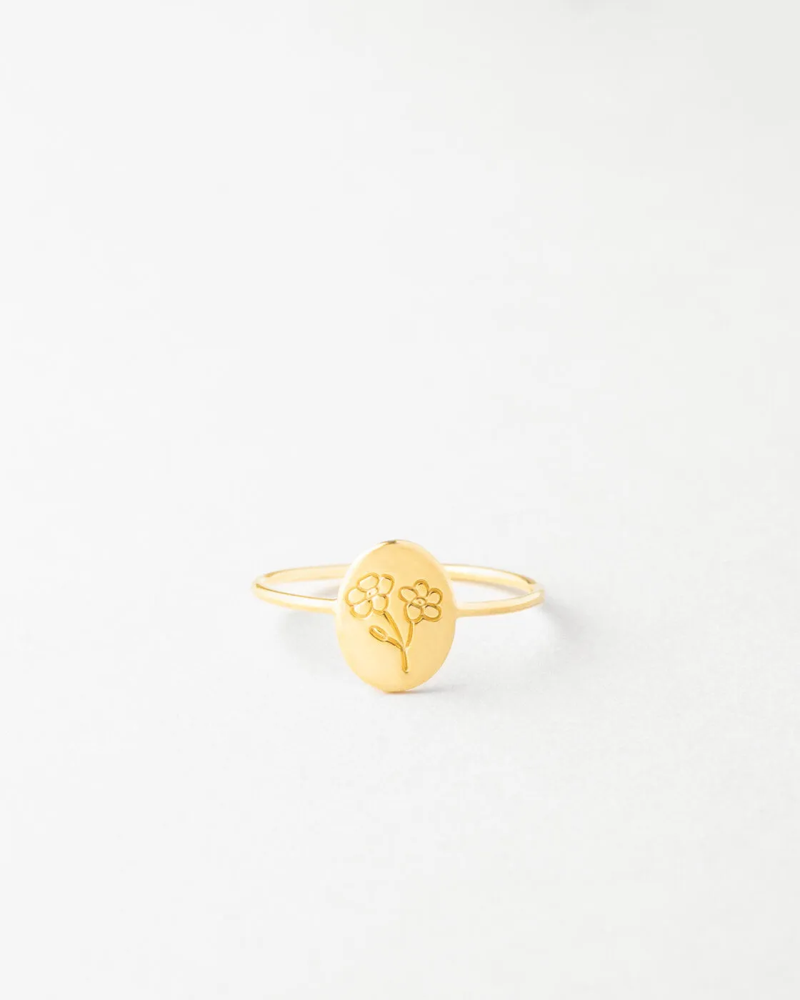 Birth Flower Ring