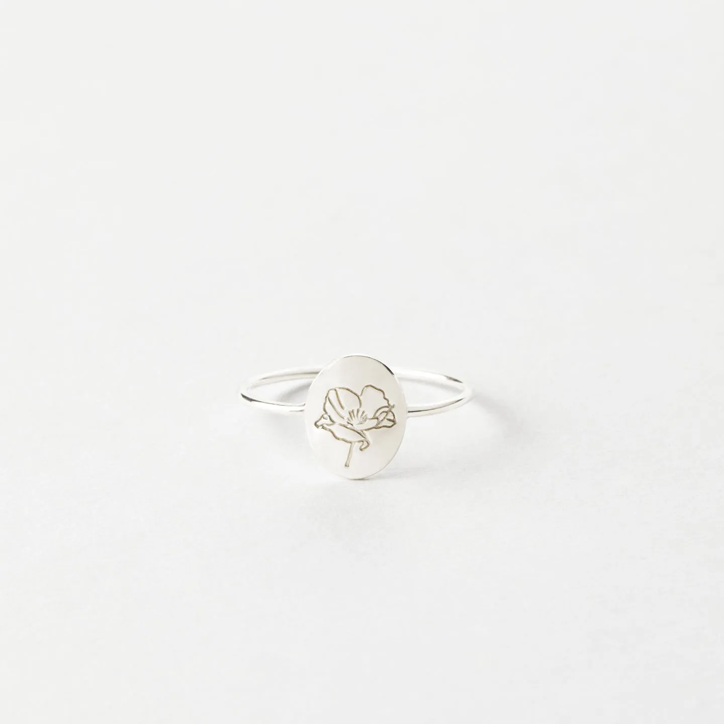 Birth Flower Ring