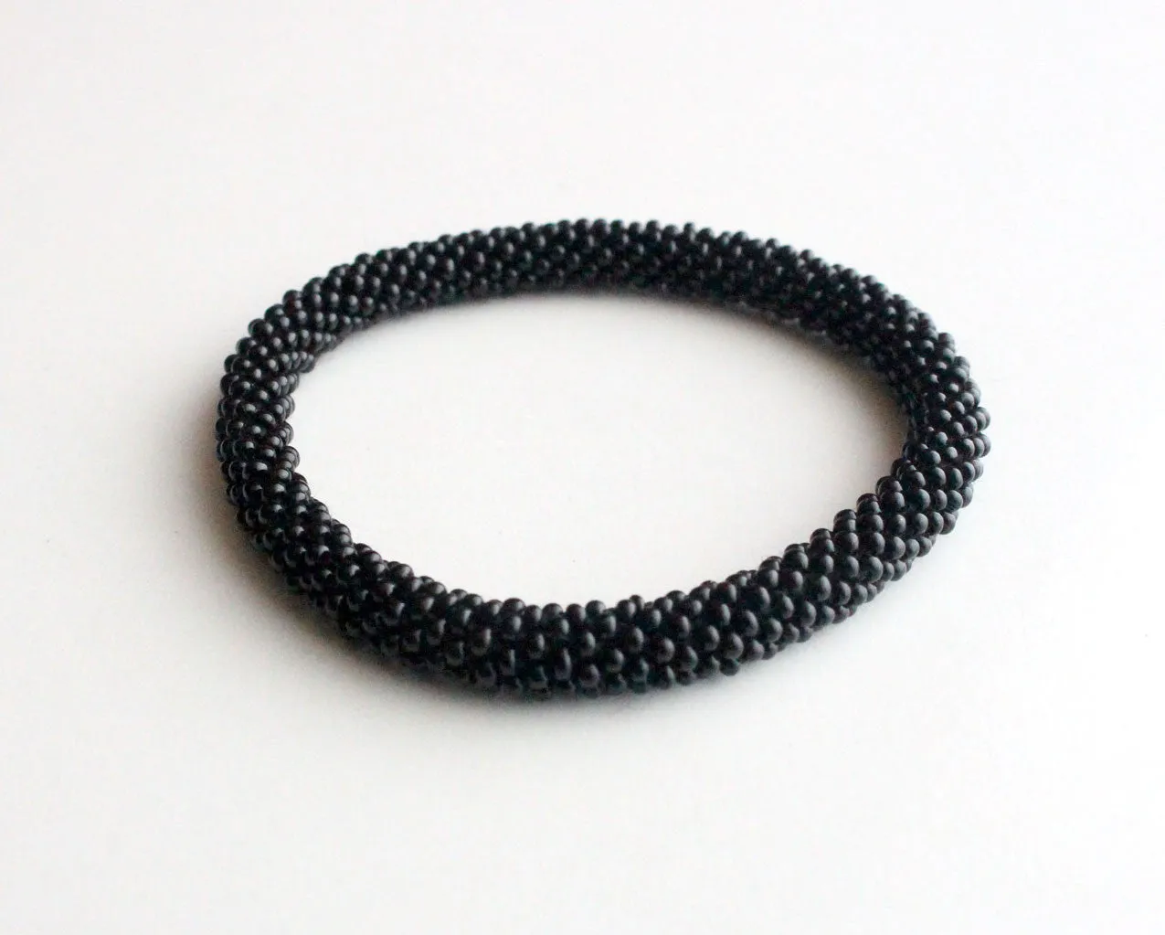 Black Roll On Bracelet