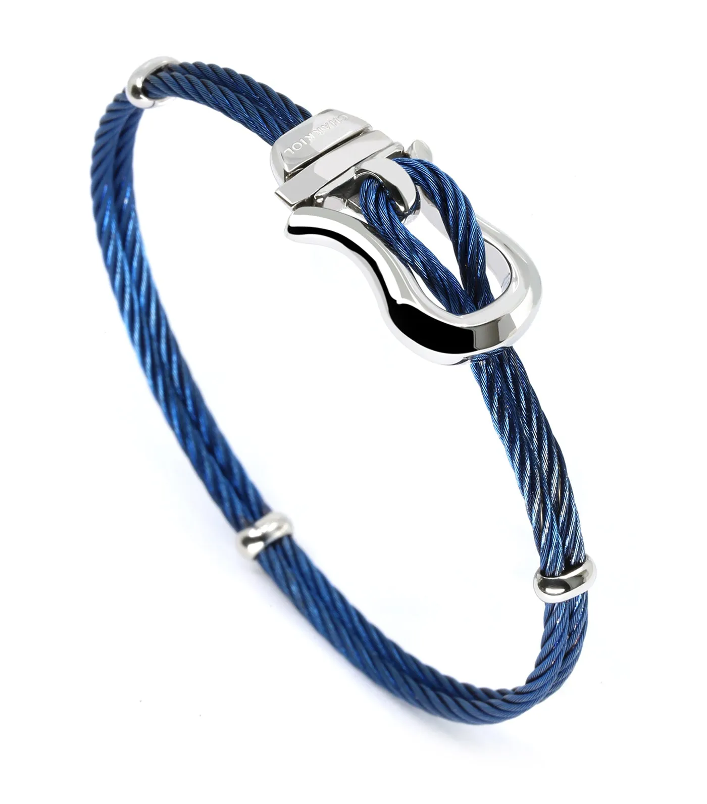 Charl Bonifacio Bangle Blue and Gray