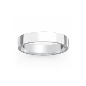 Classic Flat Band Ring | 10k Gold