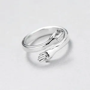 Couple Hug Ring - 2Pcs