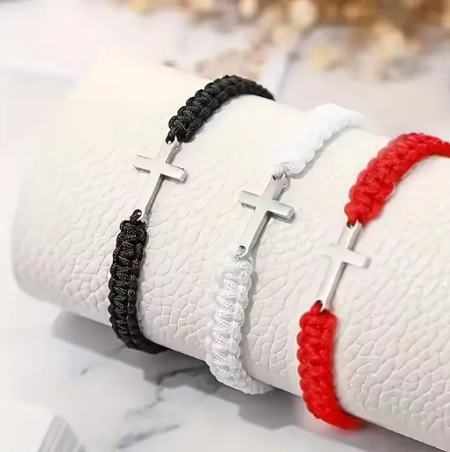 Cross Bracelet for Women and Men