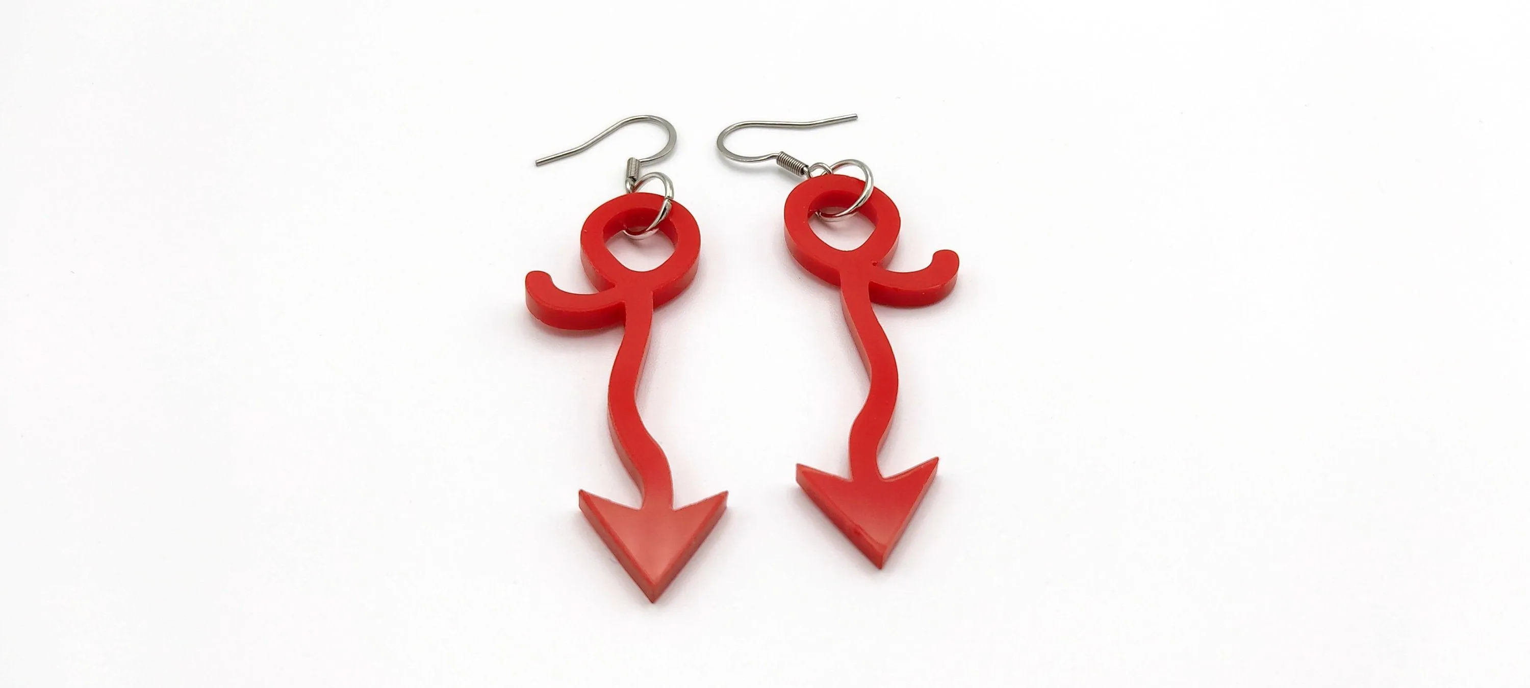 DEVIL'S TAIL EARRINGS | Unleash devilish allure!