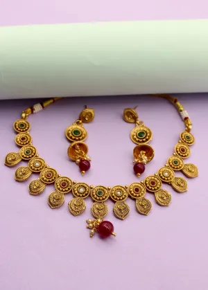 ETHEREAL RAJWADI NECKLACE