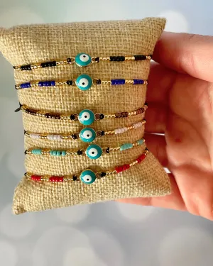 Evil Eye Beaded Bracelets