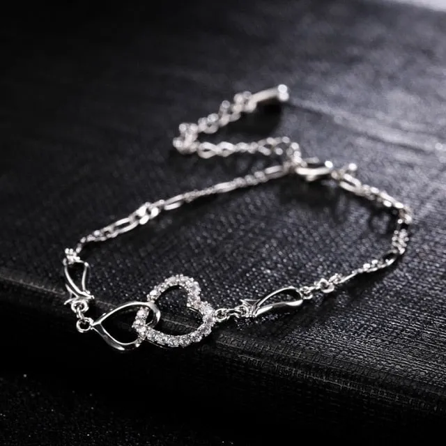 Fashion Bohemian Anklet For Women Gold Leg Chain Big Rhinestone Anklet