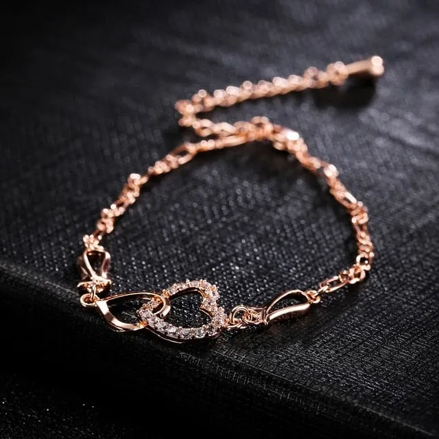 Fashion Bohemian Anklet For Women Gold Leg Chain Big Rhinestone Anklet