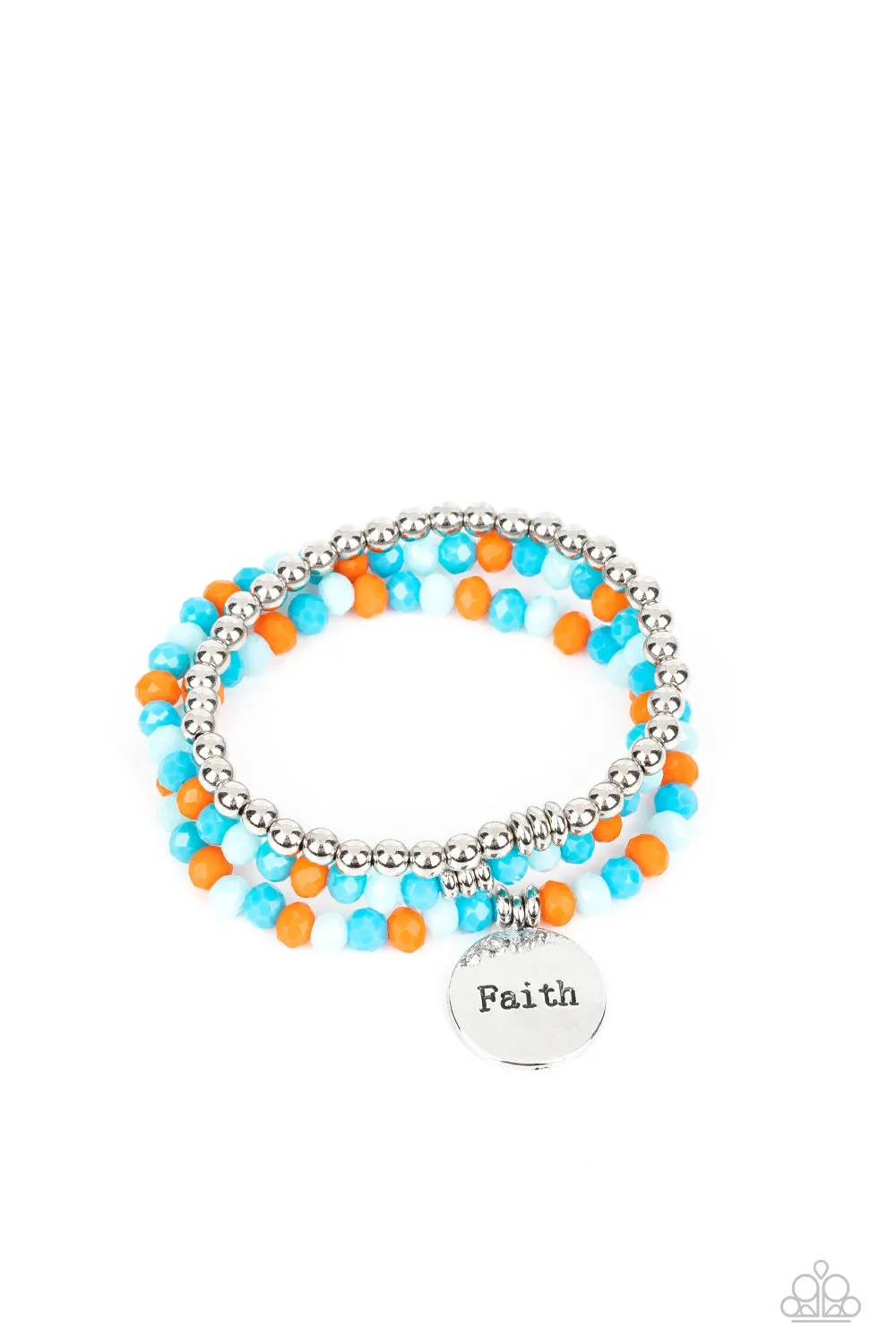 Fashionable Faith - Multi Bracelet - Paparazzi Accessories