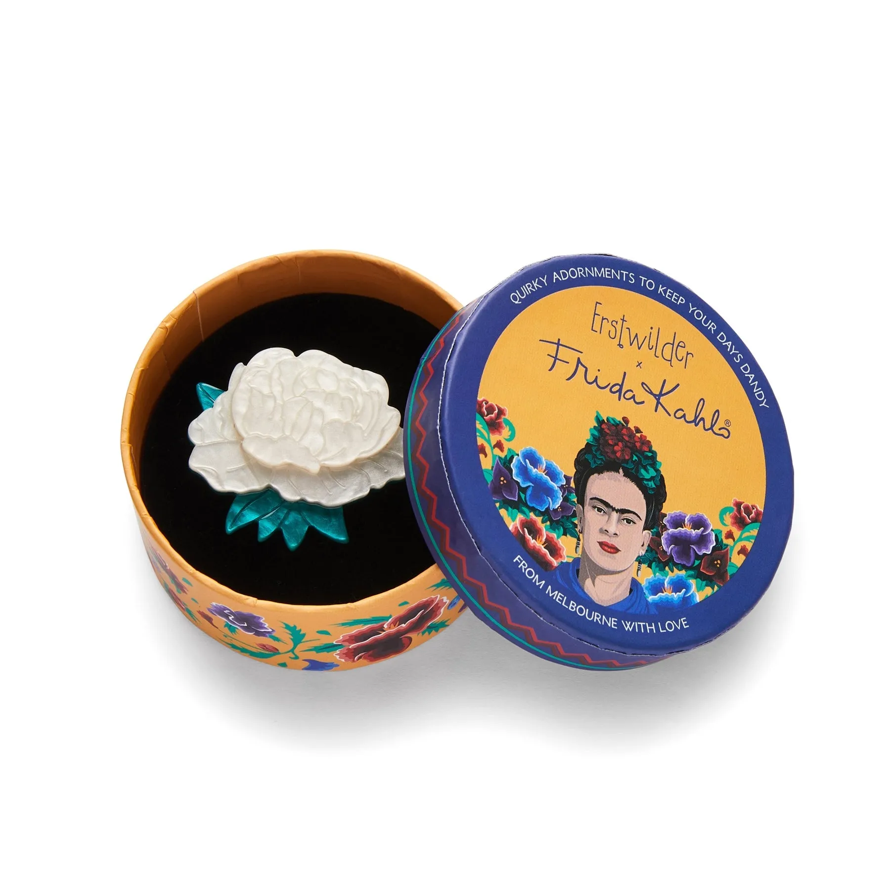 Frida Kahlo Collection Reason for Living Mini Brooch