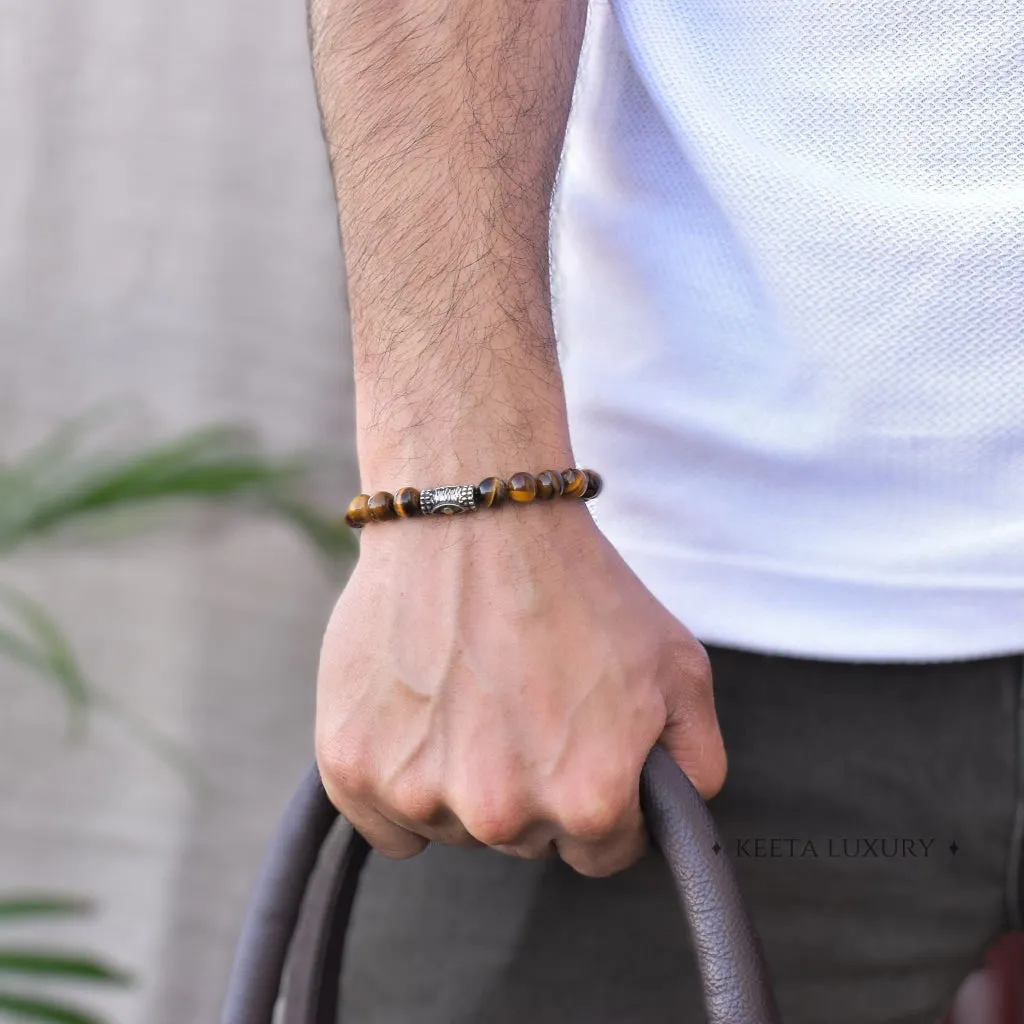 Gaze of Serenity - Tiger's Eye Bracelet