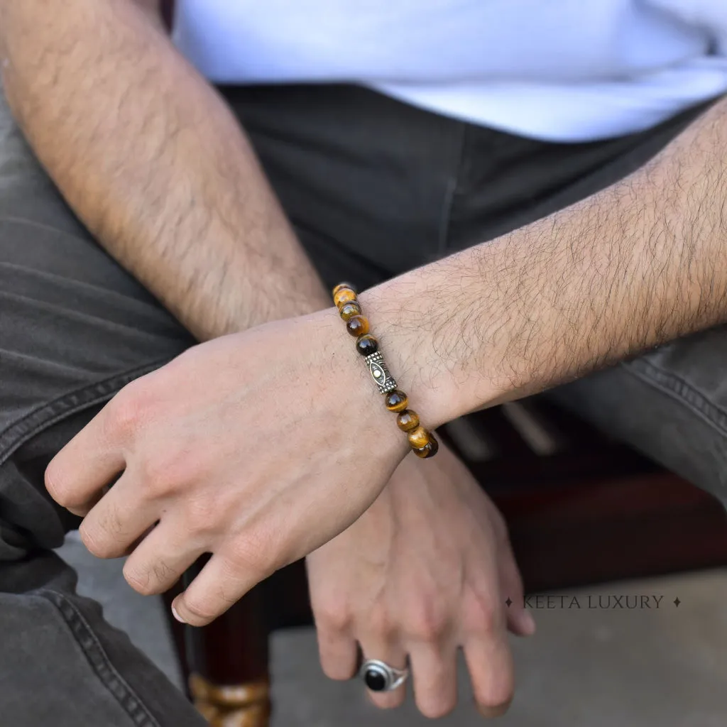 Gaze of Serenity - Tiger's Eye Bracelet