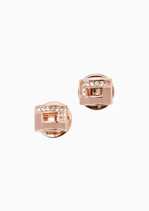 Gemma Earrings Rose Gold