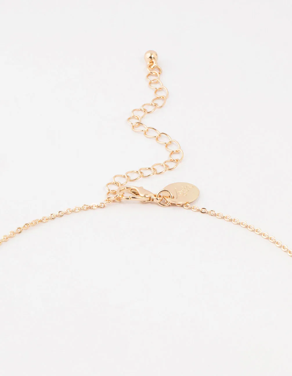 Gold Dragonfly Pendant Necklace