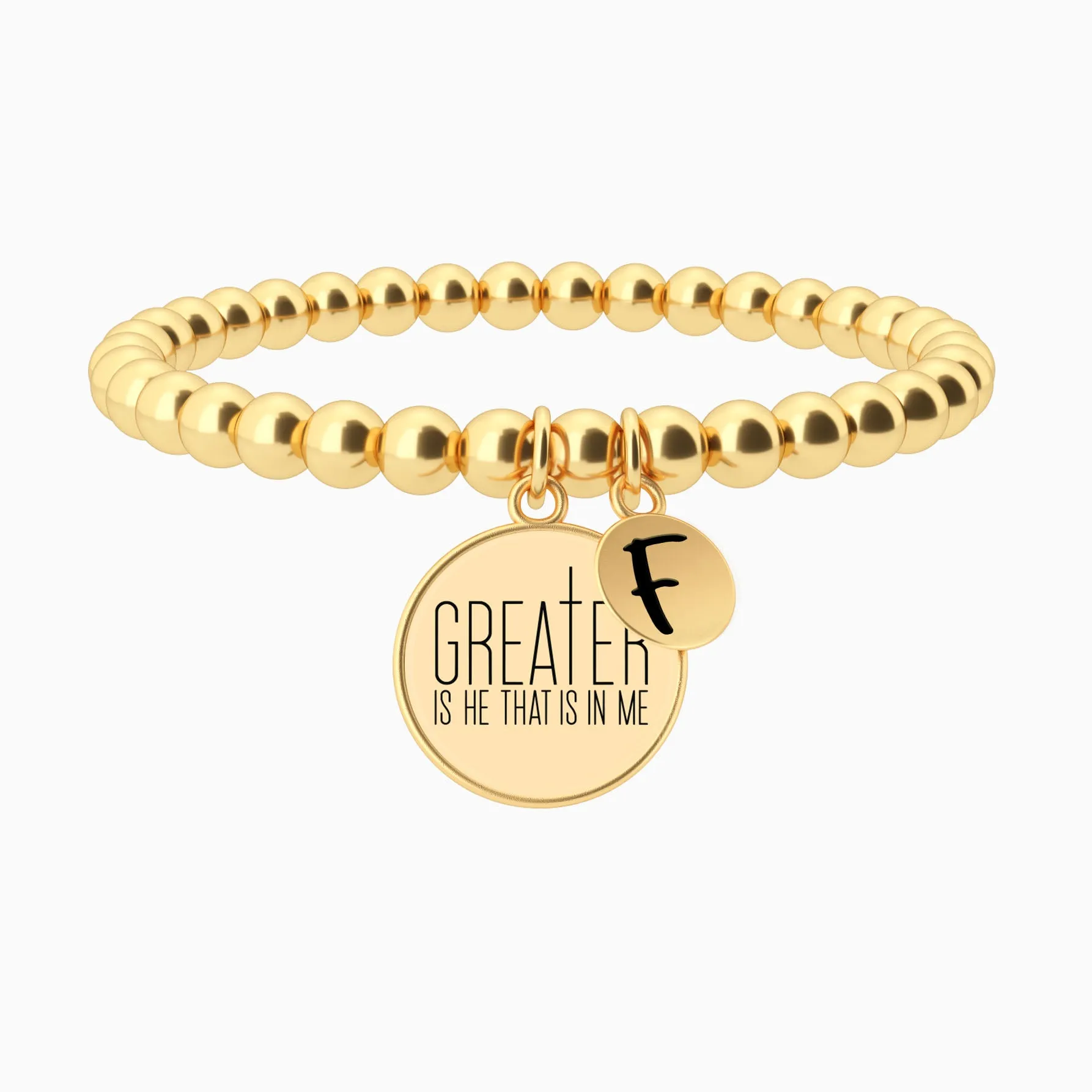 Greater Is He That Is In Me - Beaded Bracelet