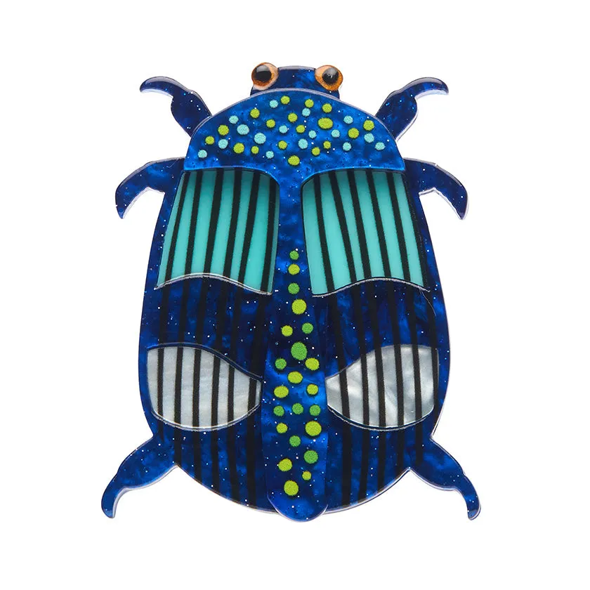 Jocelyn Proust Collection A Jewel Among Beetles Brooch