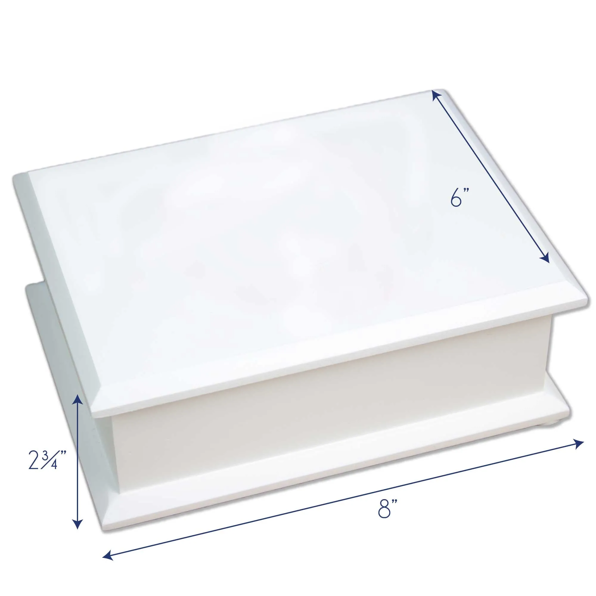 Lift Top Jewelry Box - Gymnastics