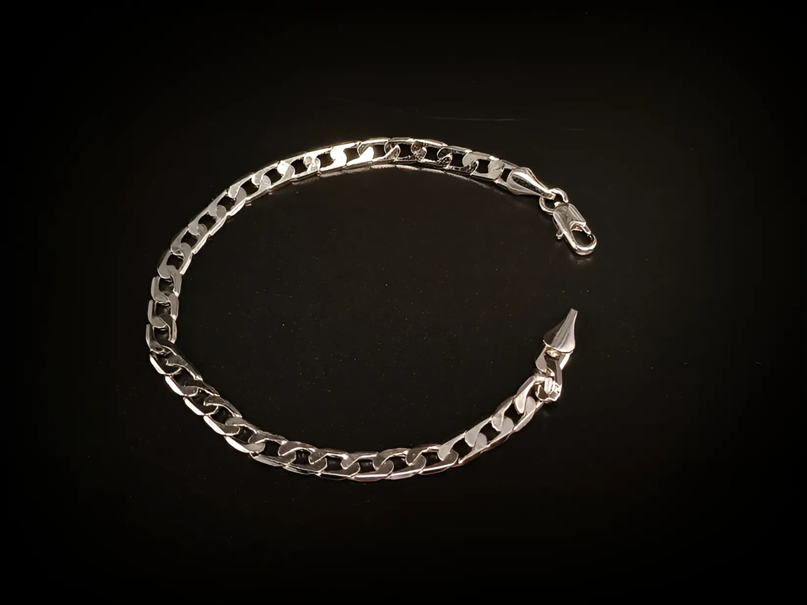 Mini Cuban Link Mens Bracelet (Select From Drop Down Menu)