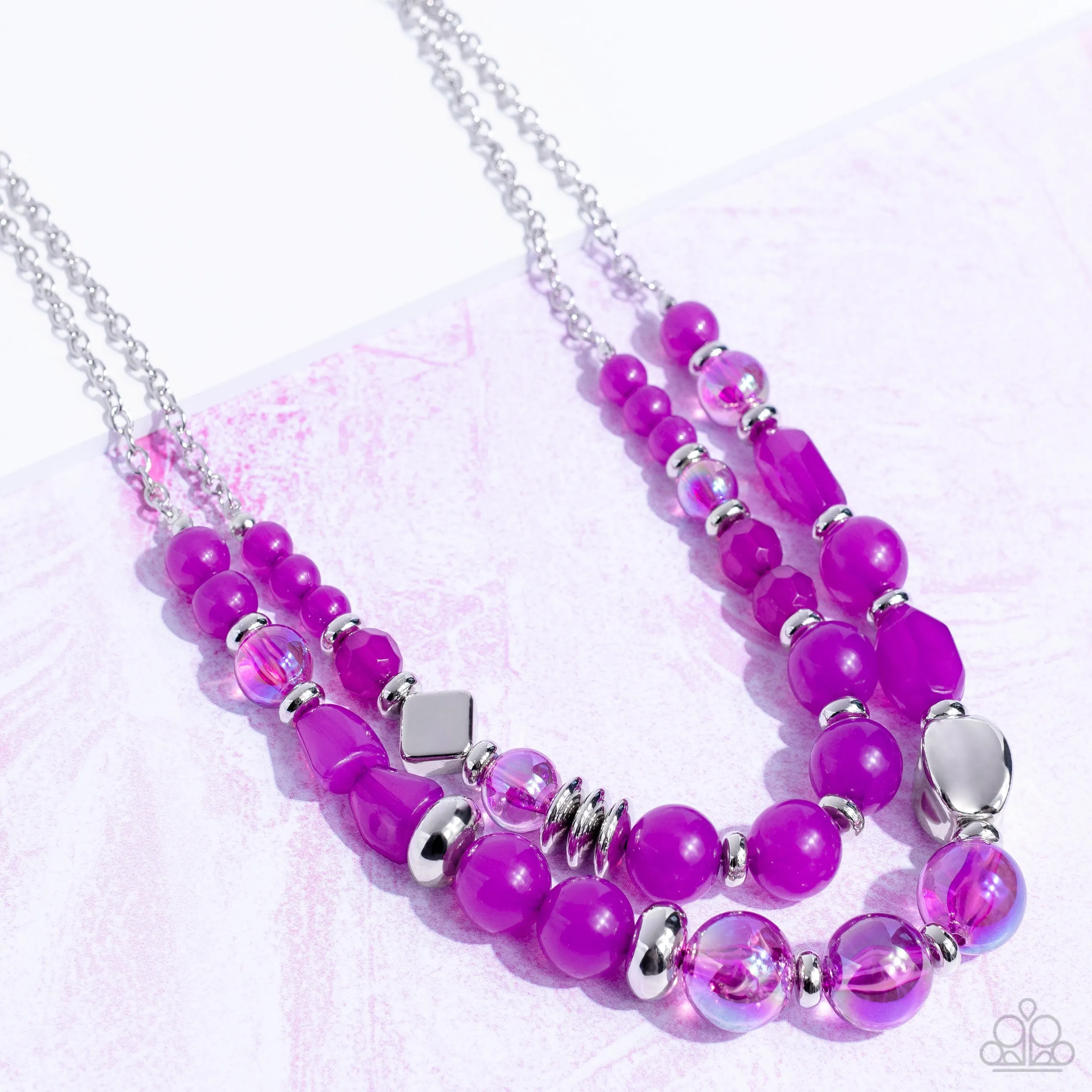 Necklaces Mere Magic - Purple N2219