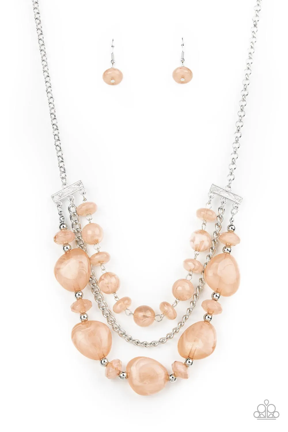 Necklaces Oceanside Service - Brown N2143