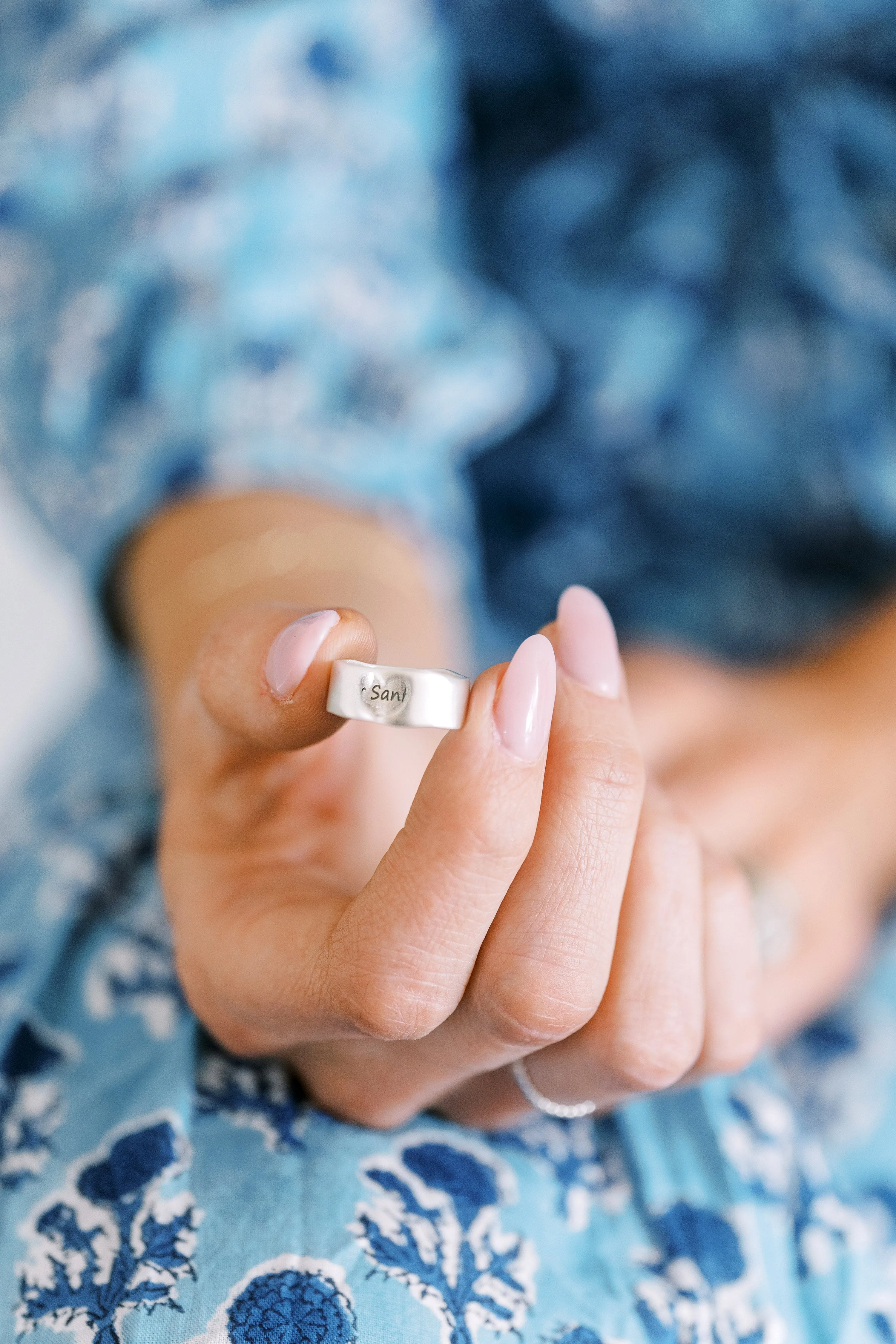 open heart ring { sterling silver}