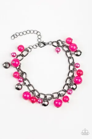 Paparazzi Bracelet ~ Hold My Drink - Pink