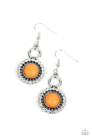 Paparazzi Earring ~ Mojave Mogul - Orange