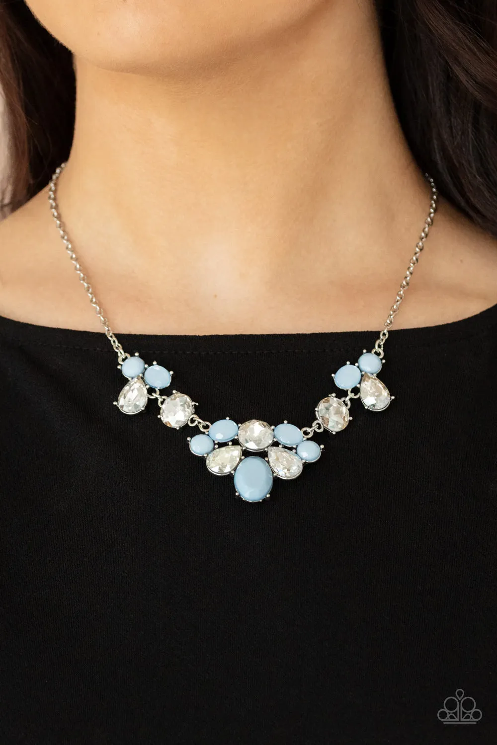 Paparazzi Ethereal Romance - Blue Necklace