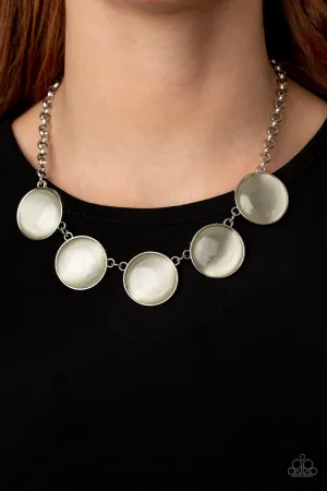 Paparazzi Necklace ~ Ethereal Escape - White