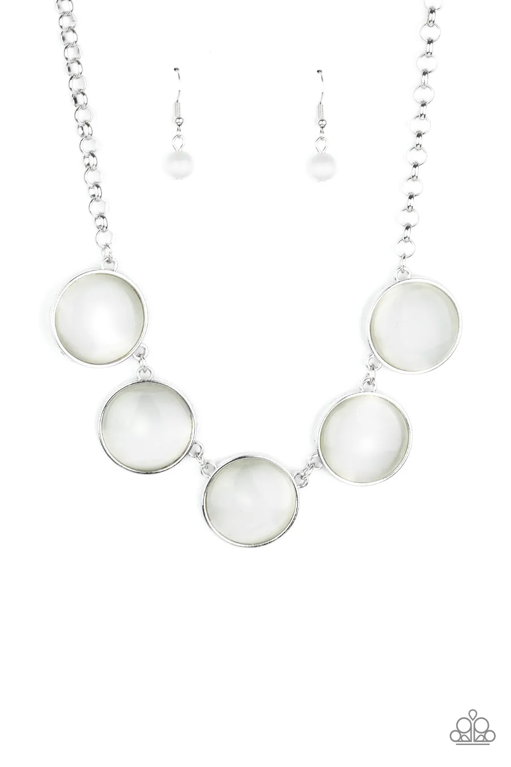 Paparazzi Necklace ~ Ethereal Escape - White