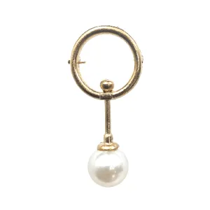 Pearl Halo Style Brooch