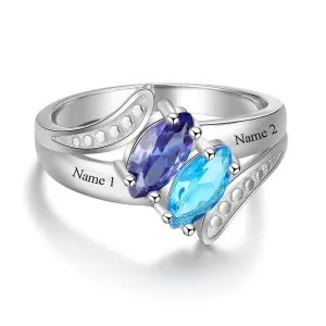 Personalized 925 Sterling Silver Promise Ring