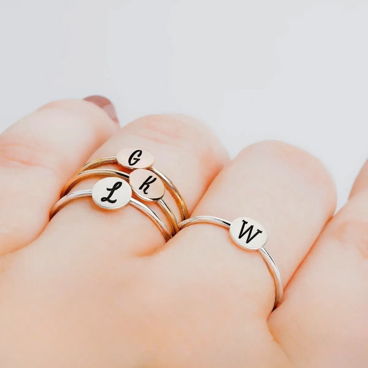 Personalized Initial Ring