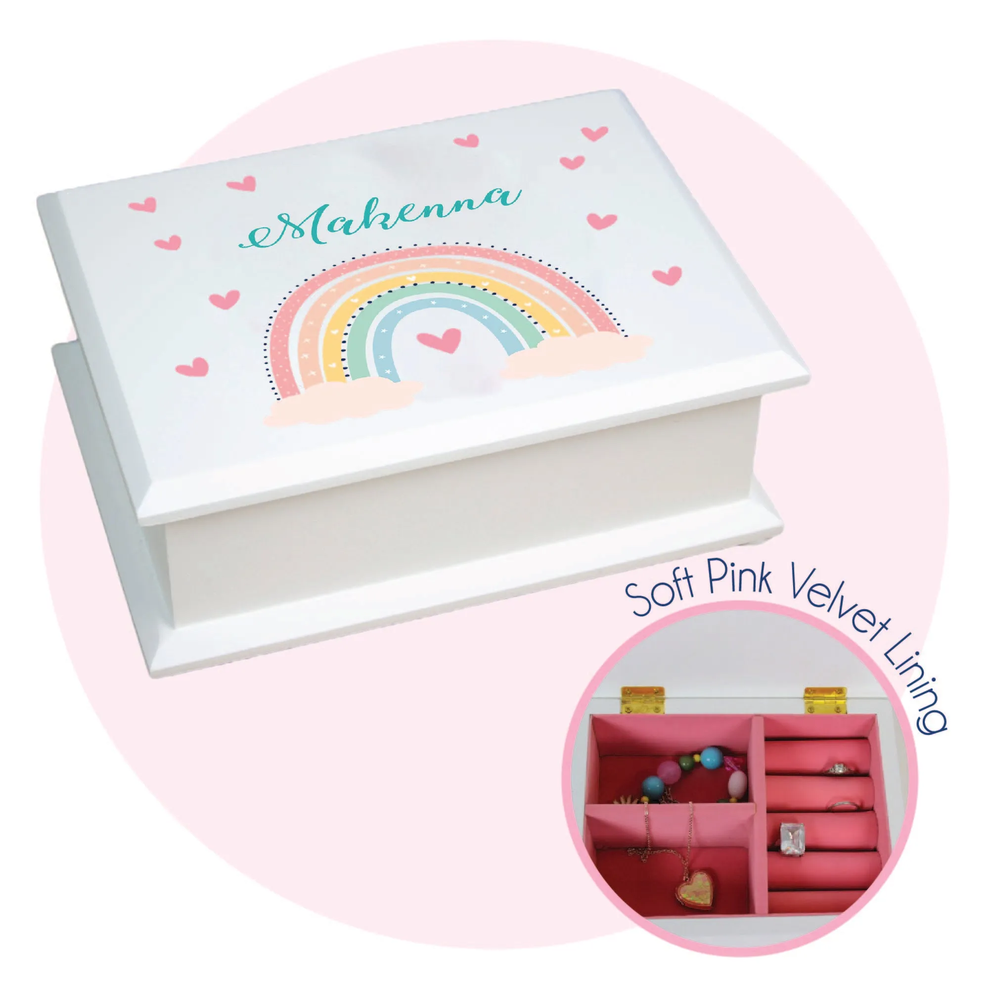 Personalized Lift Top Jewelry Box 2.0