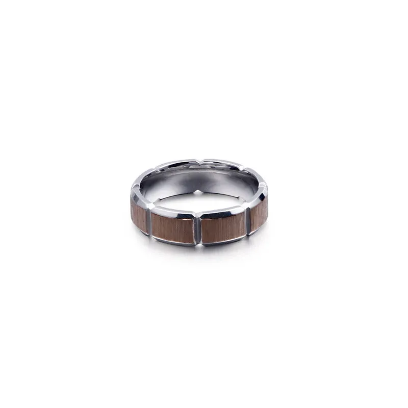 Personalized Titanium Steel Couple Rings - Japan and South Korea Inspired Stainless Steel Jewelry for Men and Women