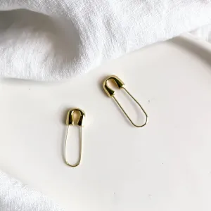 Safety Pin Earrings