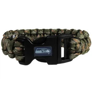 Seattle Seahawks Camo Survivor Bracelet