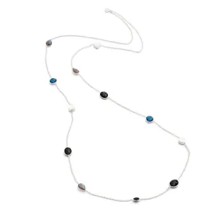 Silver Semi-Precious Penelope Necklace