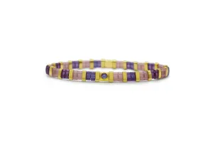 Skylar Paige - Amethyst / February - So Colorful Tila Bracelet