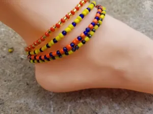 Stretch Crystal Anklets, Women Anklets