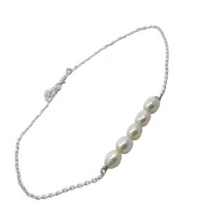 Sunshine Pearl Anklet