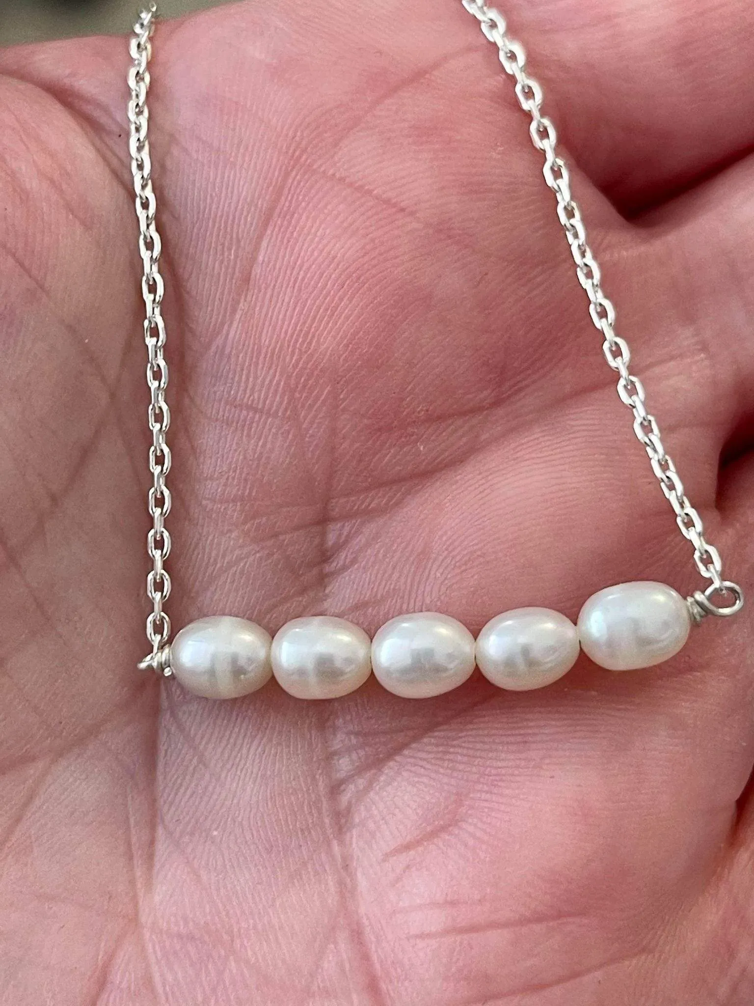 Sunshine Pearl Anklet