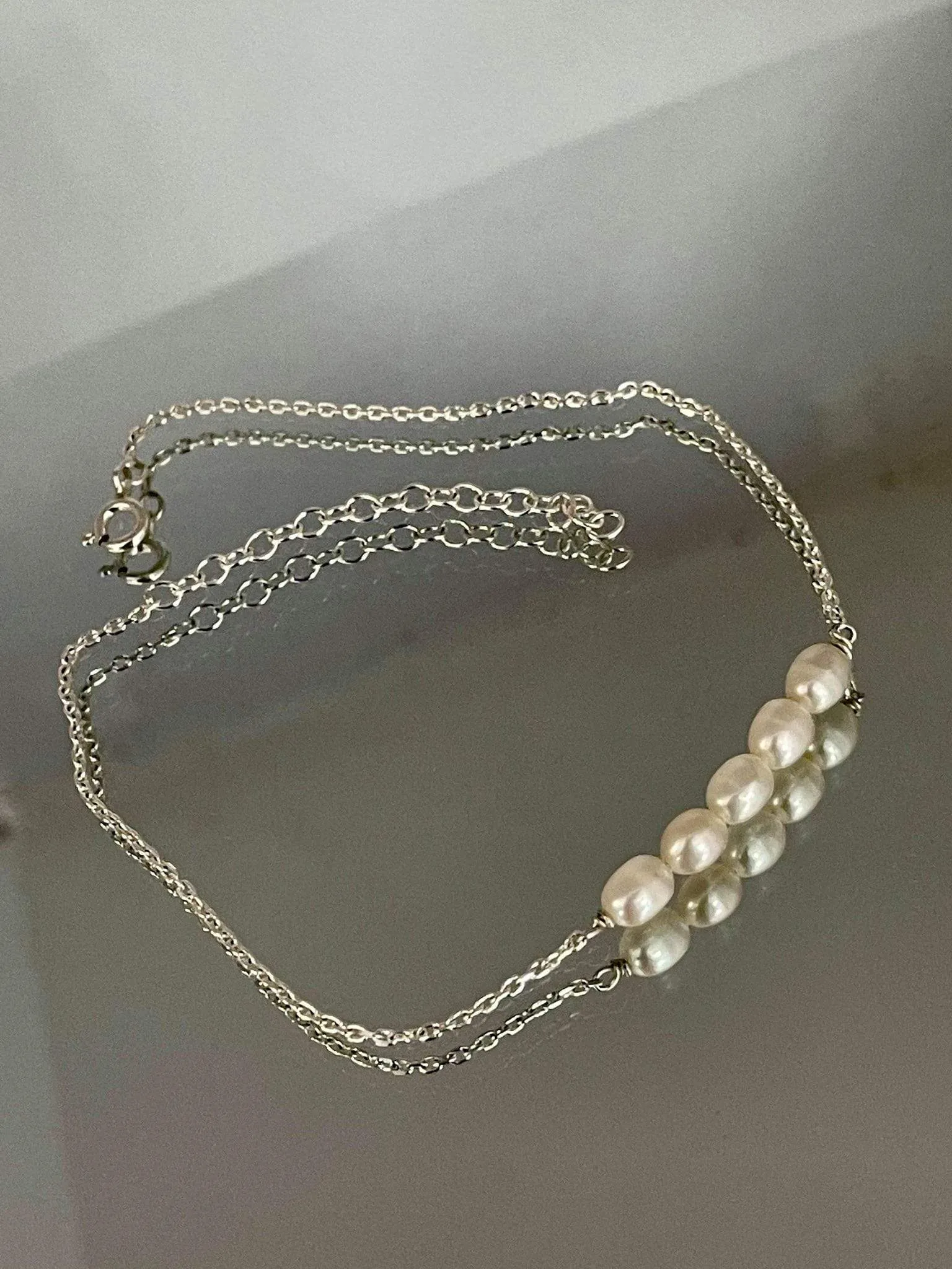 Sunshine Pearl Anklet